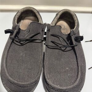 Hey Dude Men's Charcoal Loafers